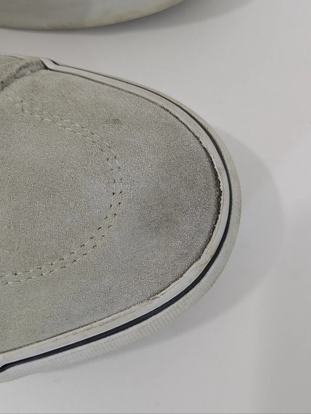 Vans Pale Green High Top Suede & Canvas Sneakers - Size 10 Womens - Sk8-Hi